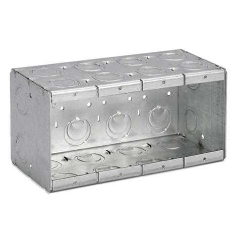 4 gan metal exterior electrical boxes|Adjustable 4.